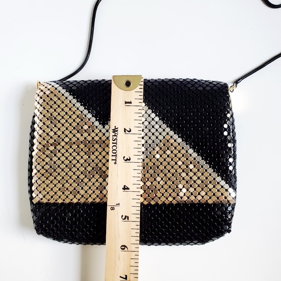 Vintage Aluminum Mesh Bag Structured Handbag 1950s - Picture 3 of 12